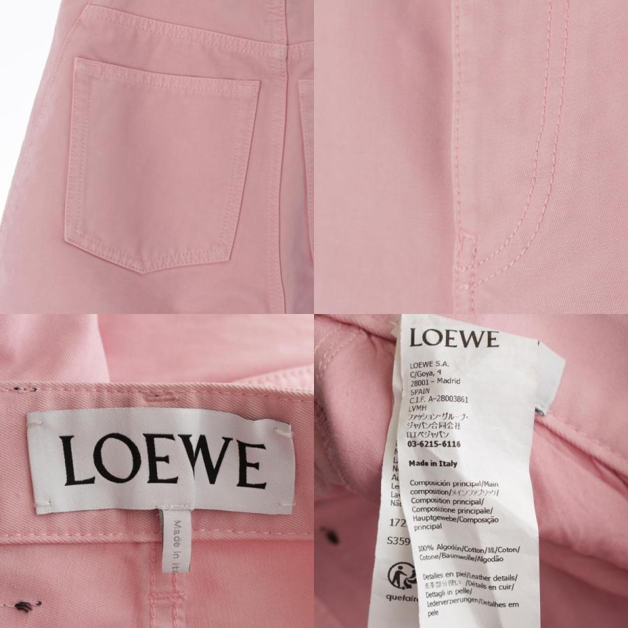 LOEWE（ロエベ） 25SS バレル コットン トラウザーズ パンツ