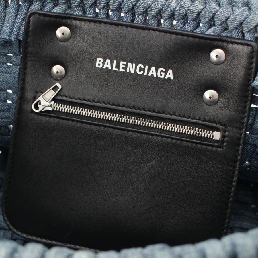 BALENCIAGA（バレンシアガ） ビストロ XS デニム バスケット 2WAY