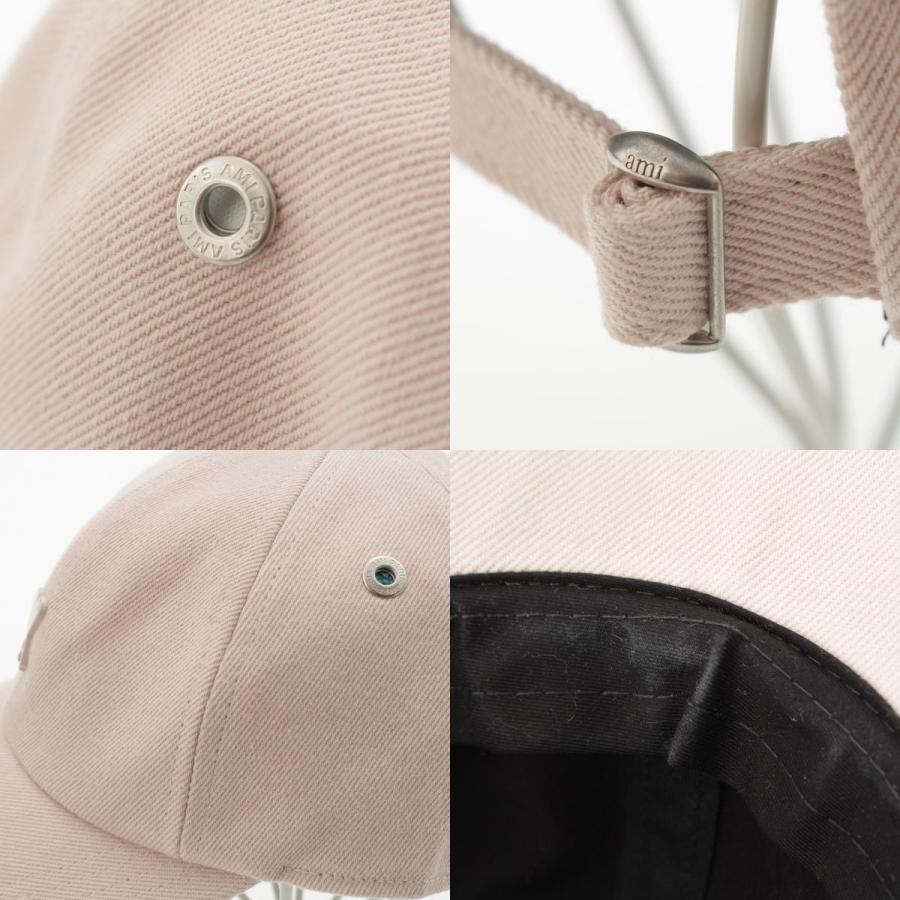 アミパリス コットン ロゴプレート ベースボール キャップ SPUCP006