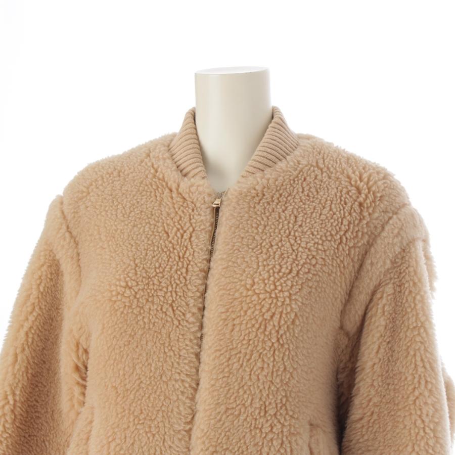 Max Mara（マックスマーラ） 21AW キャメル シルク テディ ボア