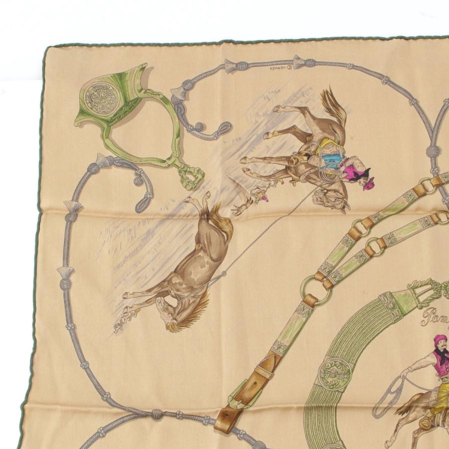 HERMES（エルメス） 23AW カレ70 シルク パンパ スカーフ ベージュ