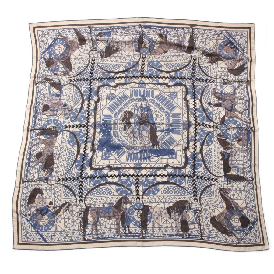 HERMES（エルメス） カレジェアン 140 Imprimeur Fou Charabia