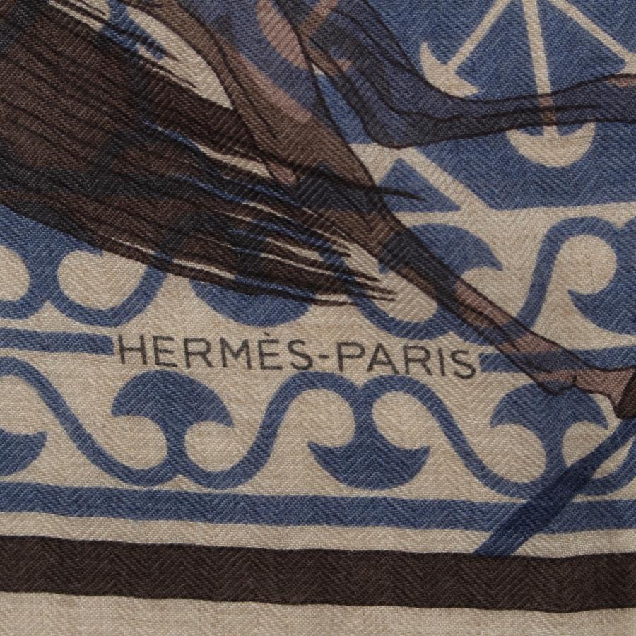 HERMES（エルメス） カレジェアン 140 Imprimeur Fou Charabia