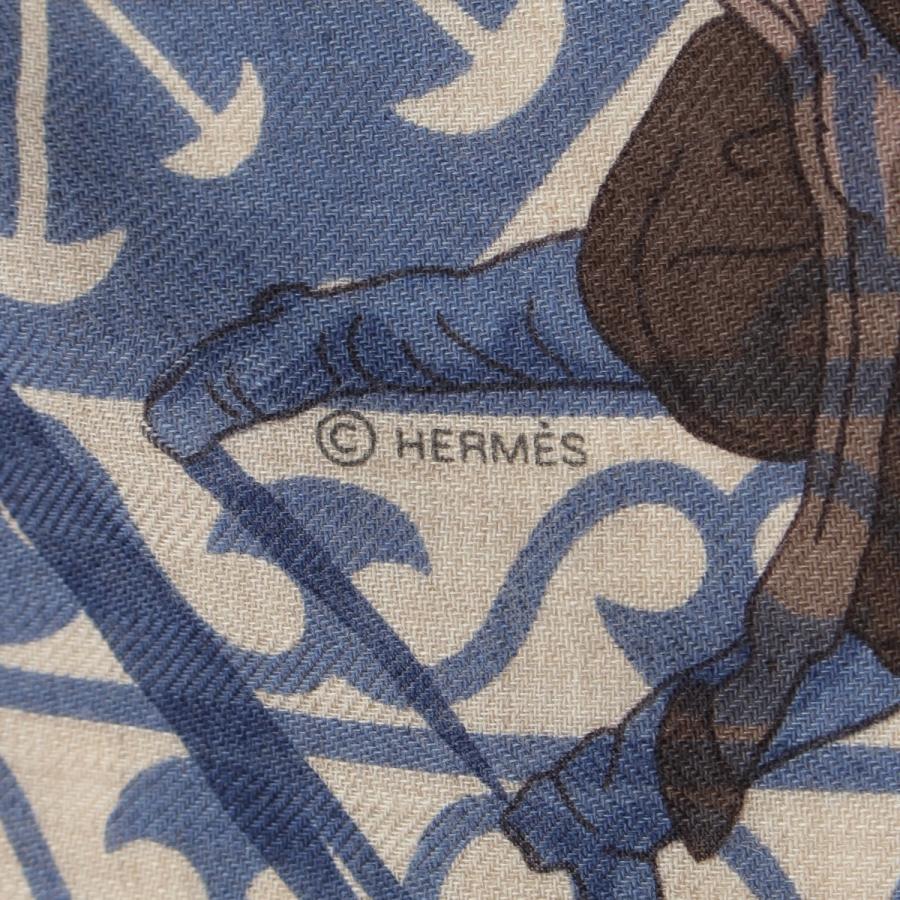 HERMES（エルメス） カレジェアン 140 Imprimeur Fou Charabia