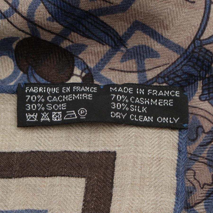 HERMES（エルメス） カレジェアン 140 Imprimeur Fou Charabia