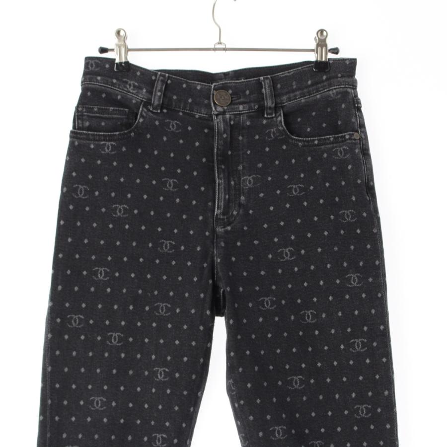 CHANEL（シャネル） 2023 ココマーク ジャガード ドット ジーンズ