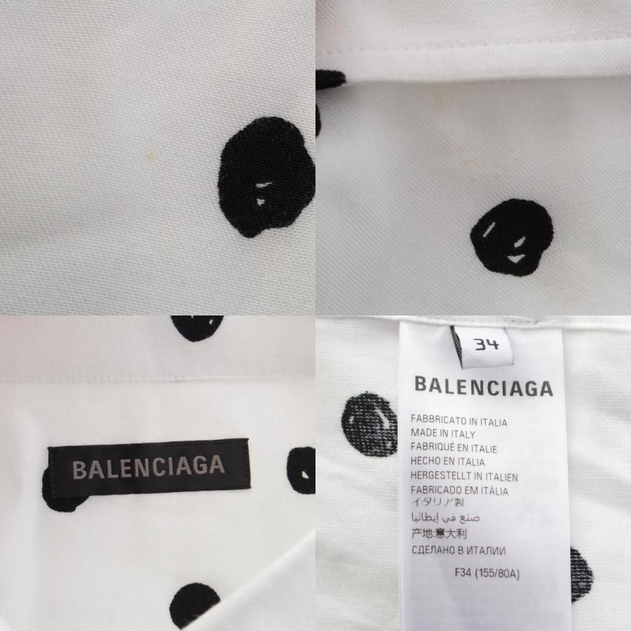BALENCIAGA（バレンシアガ） 23年 ポルカドット プリント シャツ