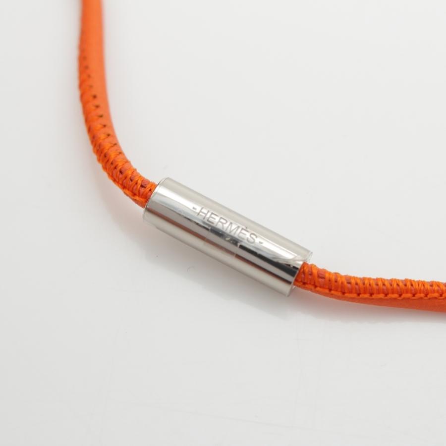 HERMES（エルメス） バッファローホーン Hエキップ ネックレス 