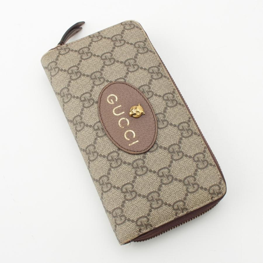GUCCI（グッチ） GGスプリーム キャンバス 長財布 473953 ベージュ