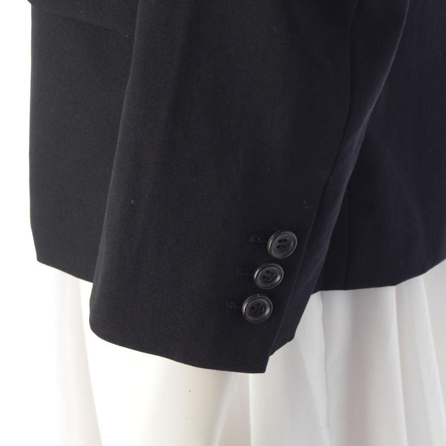 【コムデギャルソンオム】テーラードジャケット　AD2019 黒　XS ドッキング COMME des GARCONS（コムデギャルソン） AD2019 ウール 3B シングル