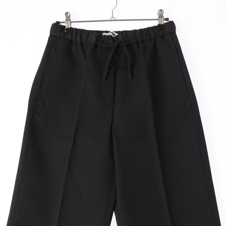 JIL SANDER（ジルサンダー） 24SS ウール ワイドスラックス パンツ