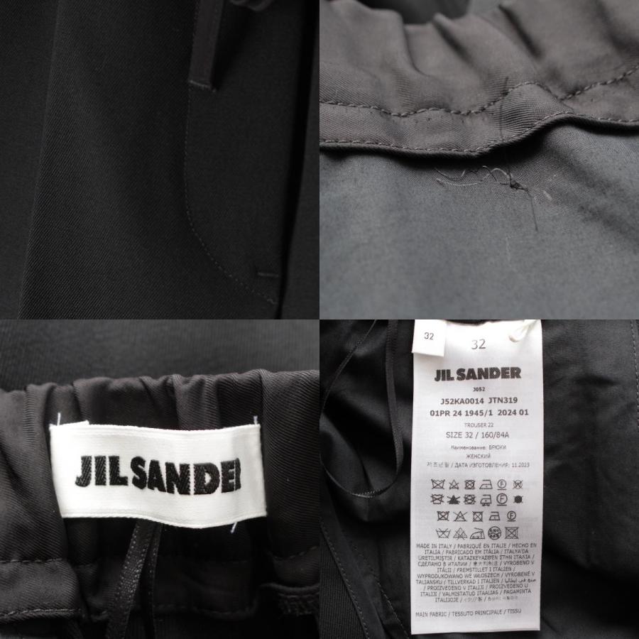 JIL SANDER（ジルサンダー） 24SS ウール ワイドスラックス パンツ