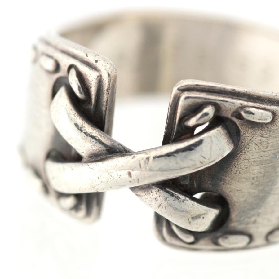 HERMES（エルメス） メキシコ Mexico リング 指輪 925 シルバー 52 6.1