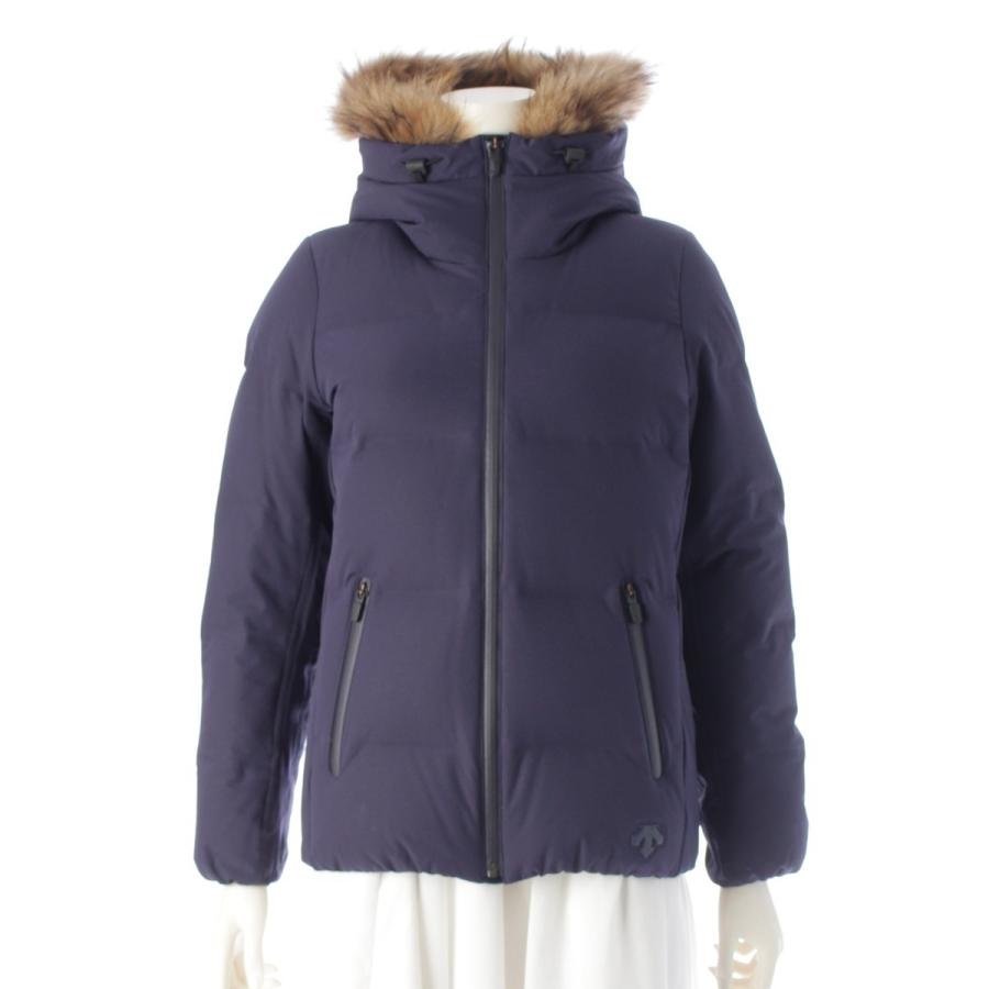 DESCENTE（デサント） 水沢ダウン タヌキ ファーフード ダウン