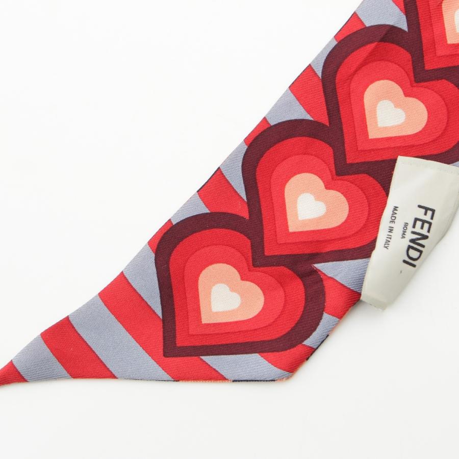 FENDI（フェンディ） ラッピー シルク バレンタイン限定 ハート レザー