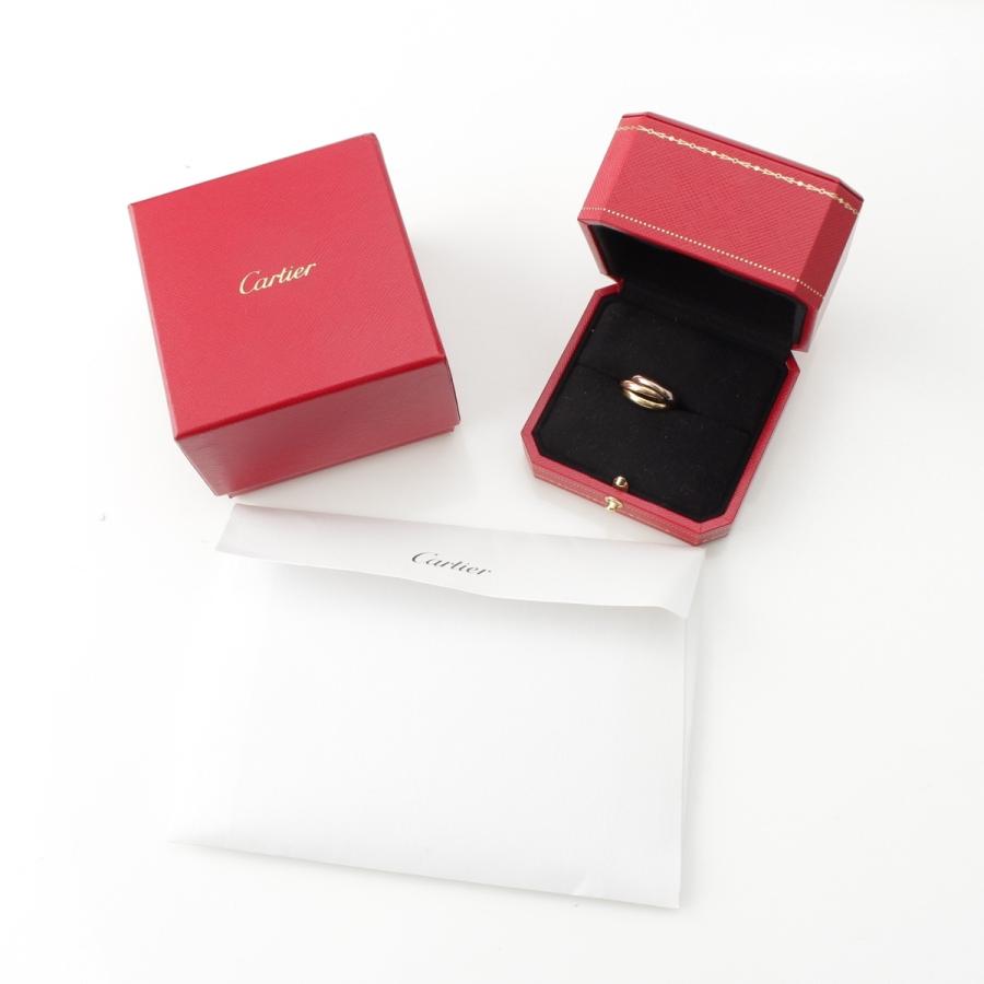 Cartier（カルティエ） K18 トリニティ リング 指輪 Au750 ゴールド YG