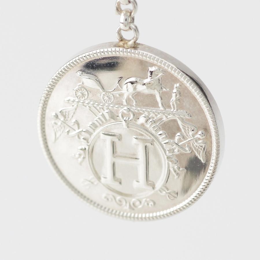 HERMES（エルメス） エクスリブリス PM Ag925 Au750PG ピアス シルバー