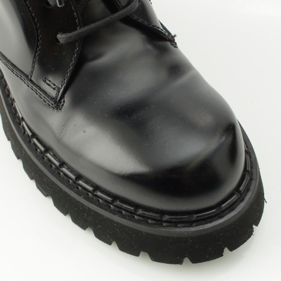 GUCCI（グッチ） シェリーライン レザー サイド ウェブ アンクル