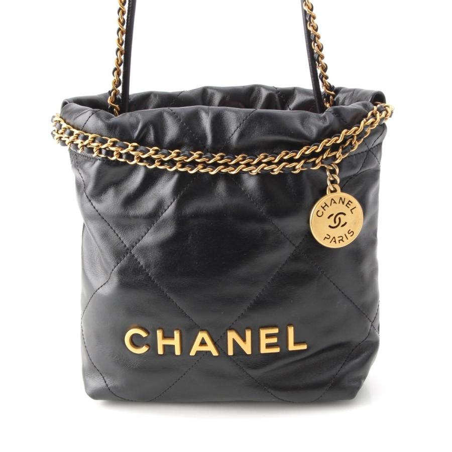 CHANEL（シャネル） 22 ラムスキン ミニ チェーン ショルダーバッグ