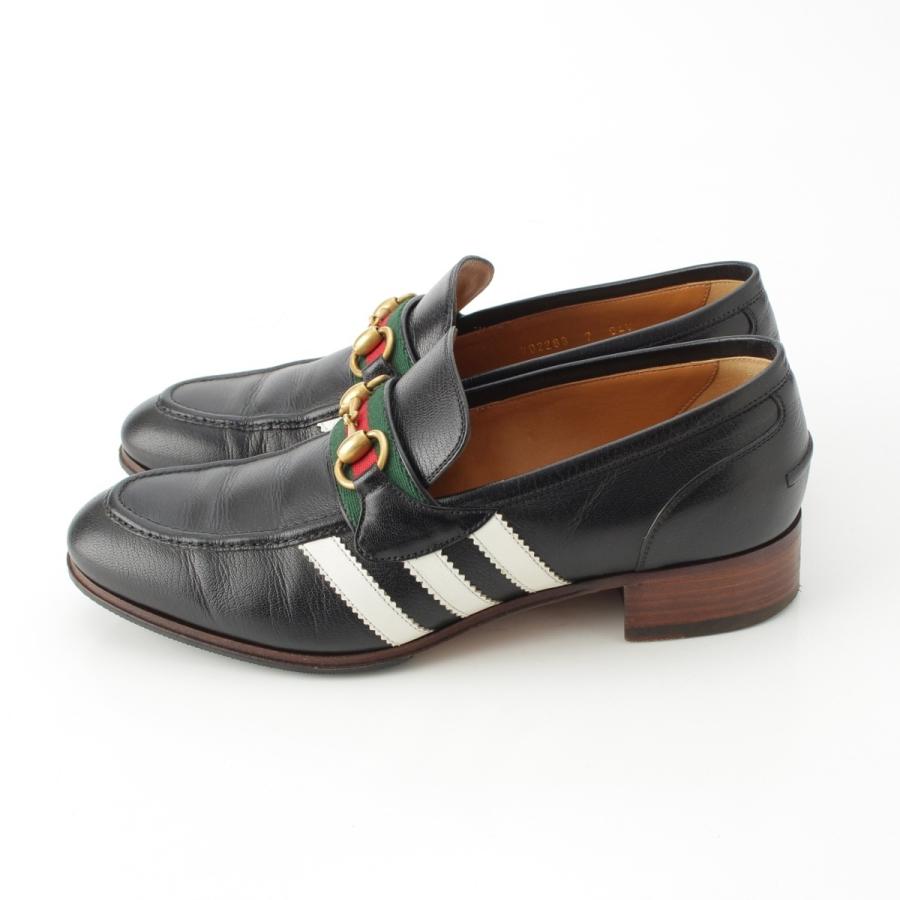 GUCCI（グッチ） アディダス レザー 3Stripe Bit ホースビット サイド