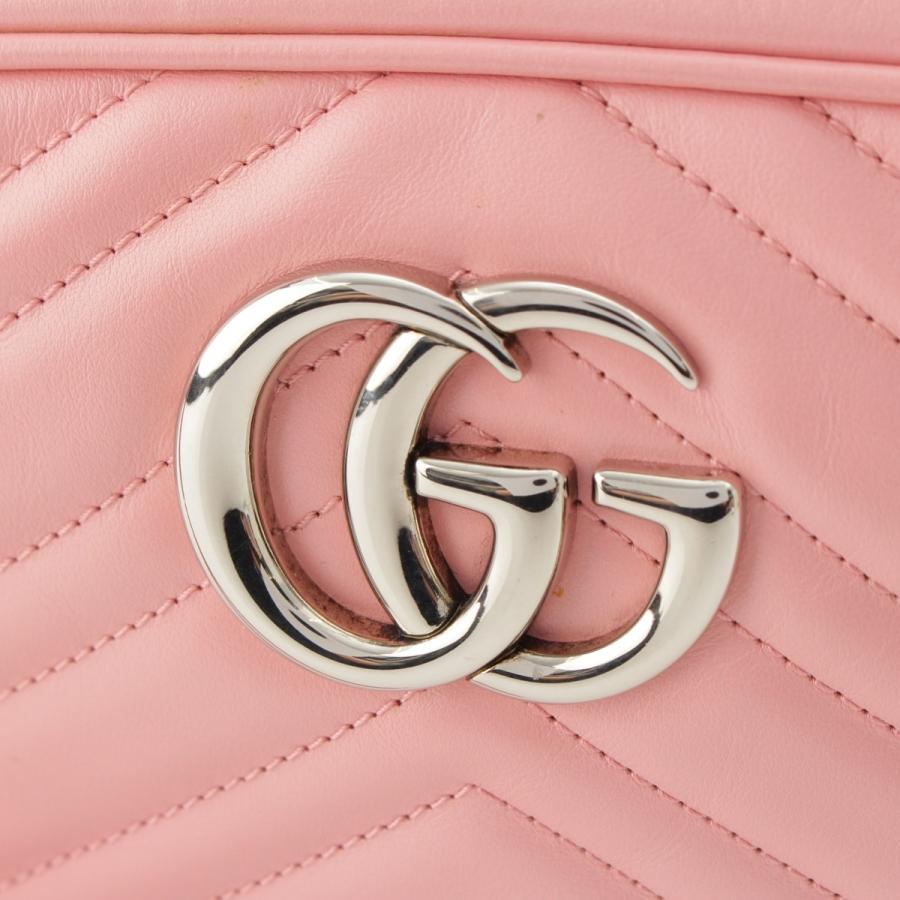 GUCCI（グッチ） GGマーモント クロスボディ カメラバッグ チェーン