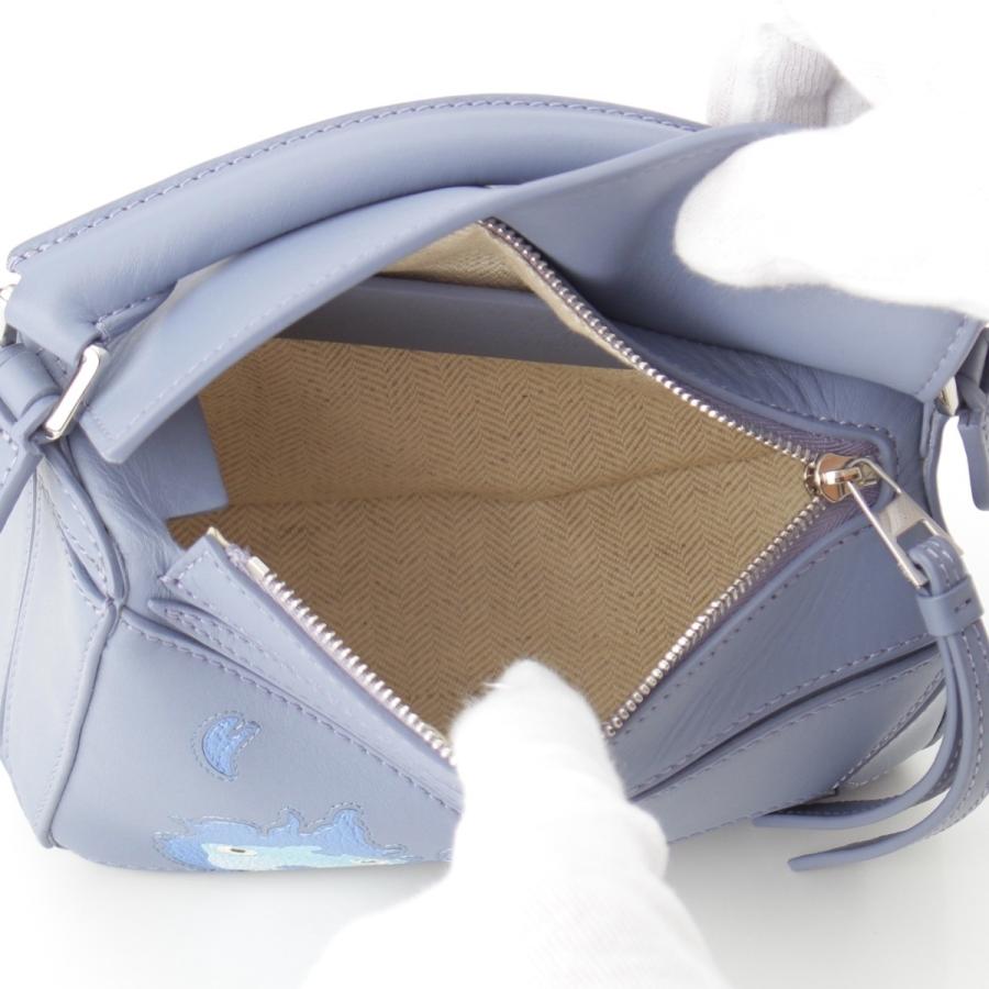 ロエベ　スタジオジブリ ショルダーバッグ LOEWE（ロエベ） スタジオジブリ パズル ミニ レザー カルシファー