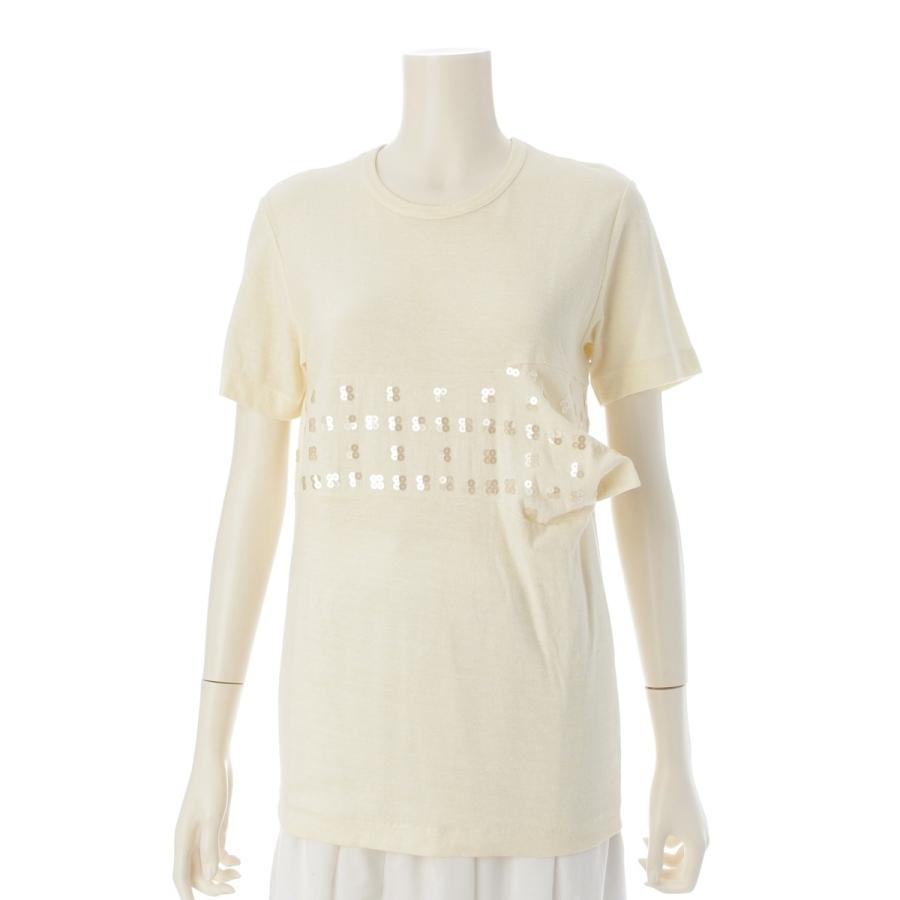 COMME des GARCONS（コムデギャルソン） 80s スパンコール 切替 半袖T 