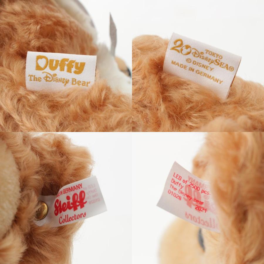 ダッフィー シュタイフ　ぬいぐるみ　クリスマス2500体限定　新品未使用 Steiff（シュタイフ） 東京ディズニーシー 20周年記念 2500体限定