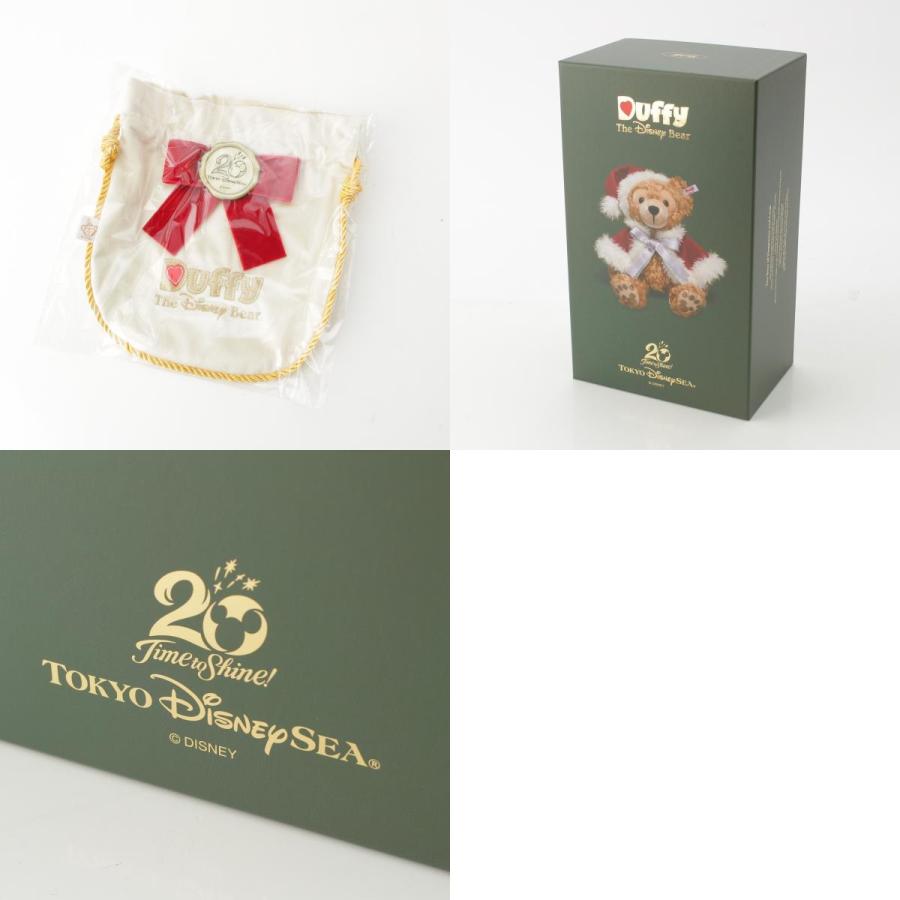 ダッフィー シュタイフ　ぬいぐるみ　クリスマス2500体限定　新品未使用 Steiff（シュタイフ） 東京ディズニーシー 20周年記念 2500体限定