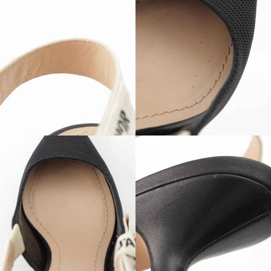 Dior J'ADIOR ファブリック ストラップパンプス 35.5 ディオール テクニカルファブリック J'ADIOR スリングバック パンプス