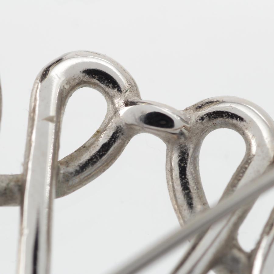 LOEWE（ロエベ） アナグラム ロゴ ブローチ シルバー【中古】 : www