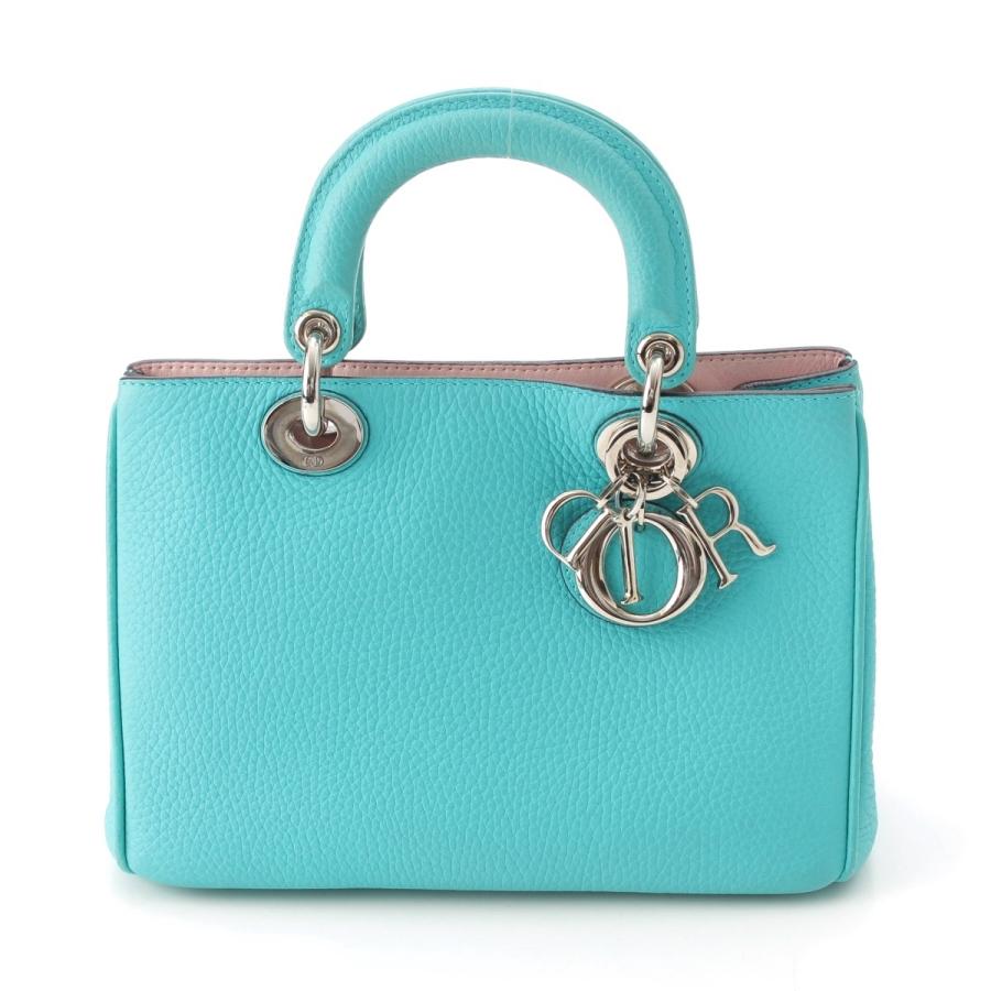 ディオール ディオリッシモ レザー 2WAY ショルダー ハンドバッグ  