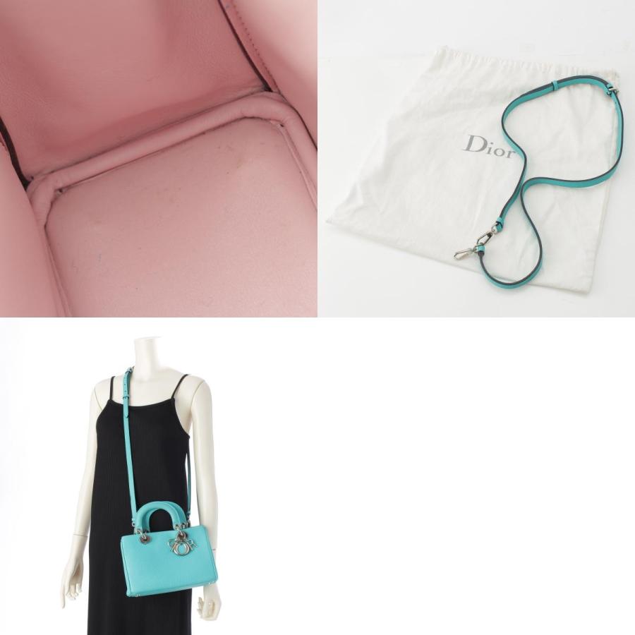 ディオール ディオリッシモ レザー 2WAY ショルダー ハンドバッグ  