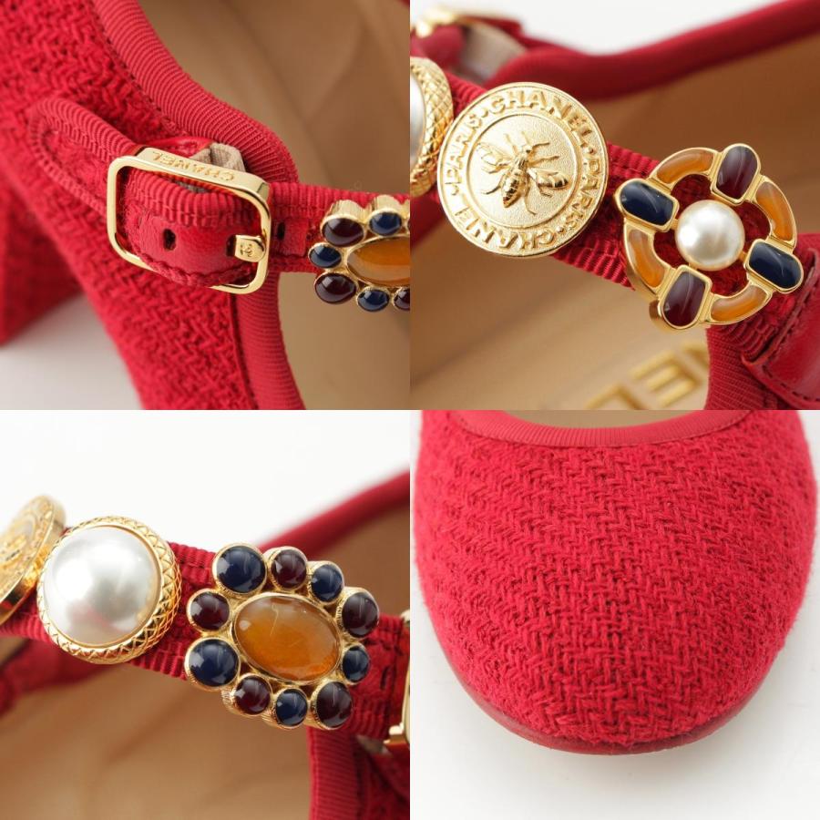 CHANEL（シャネル） 24AW ツイード アイコン メリージェーン パンプス