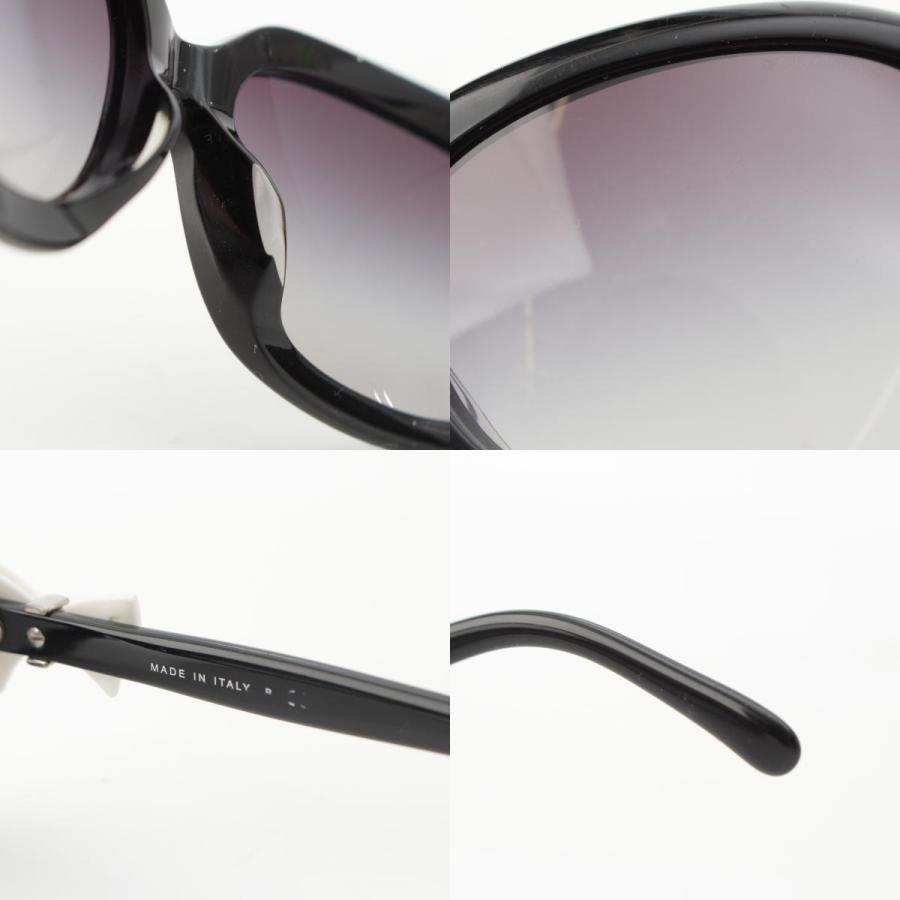 CHANEL シャネル サングラス ココマーク リボン　スクエア ブラック 美品 CHANEL（シャネル） ココマーク リボン スクエア グラデーションレンズ