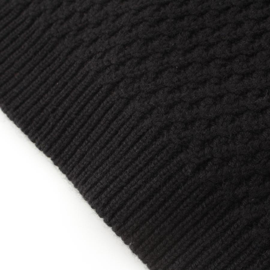 CHANEL（シャネル） カシミヤ ココマーク CCロゴ マフラー ブラック