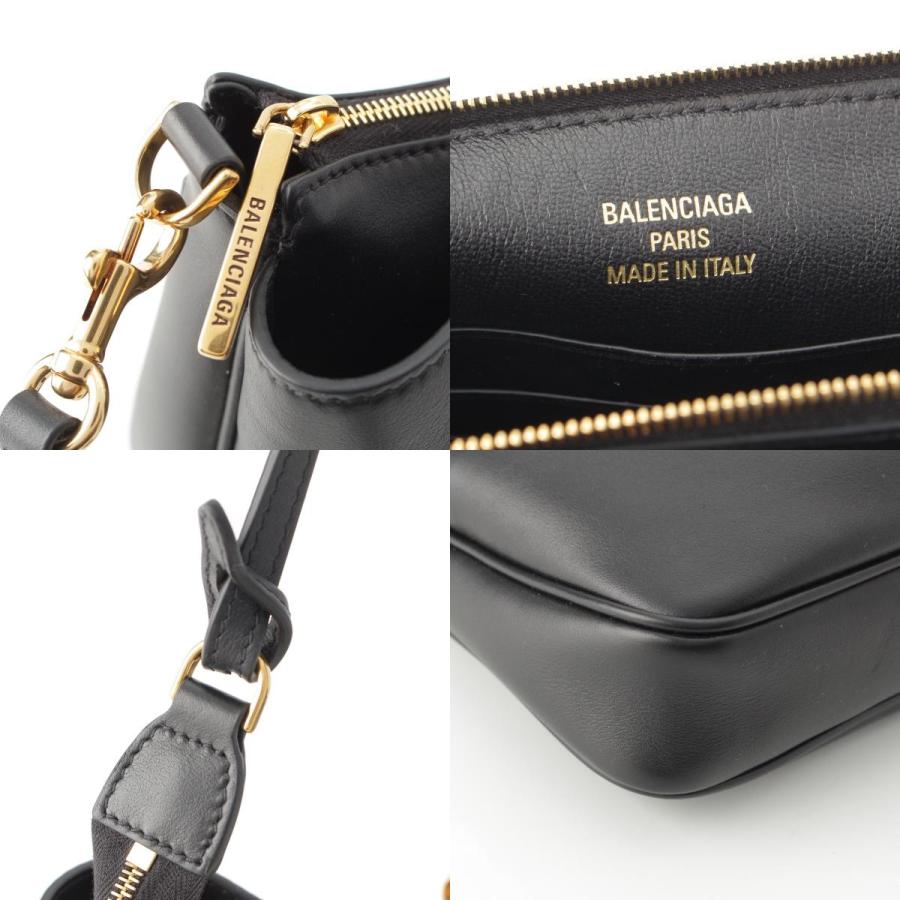 BALENCIAGA レザー ビジネスバッグ ブラック ゴールド金具 BALENCIAGA（バレンシアガ） ロデオ レザー ゴールド金具 ワン