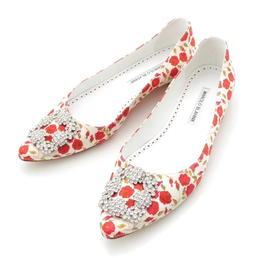 MANOLO BLAHNIK（マノロブラニク） 24SS サテン ハンギシ