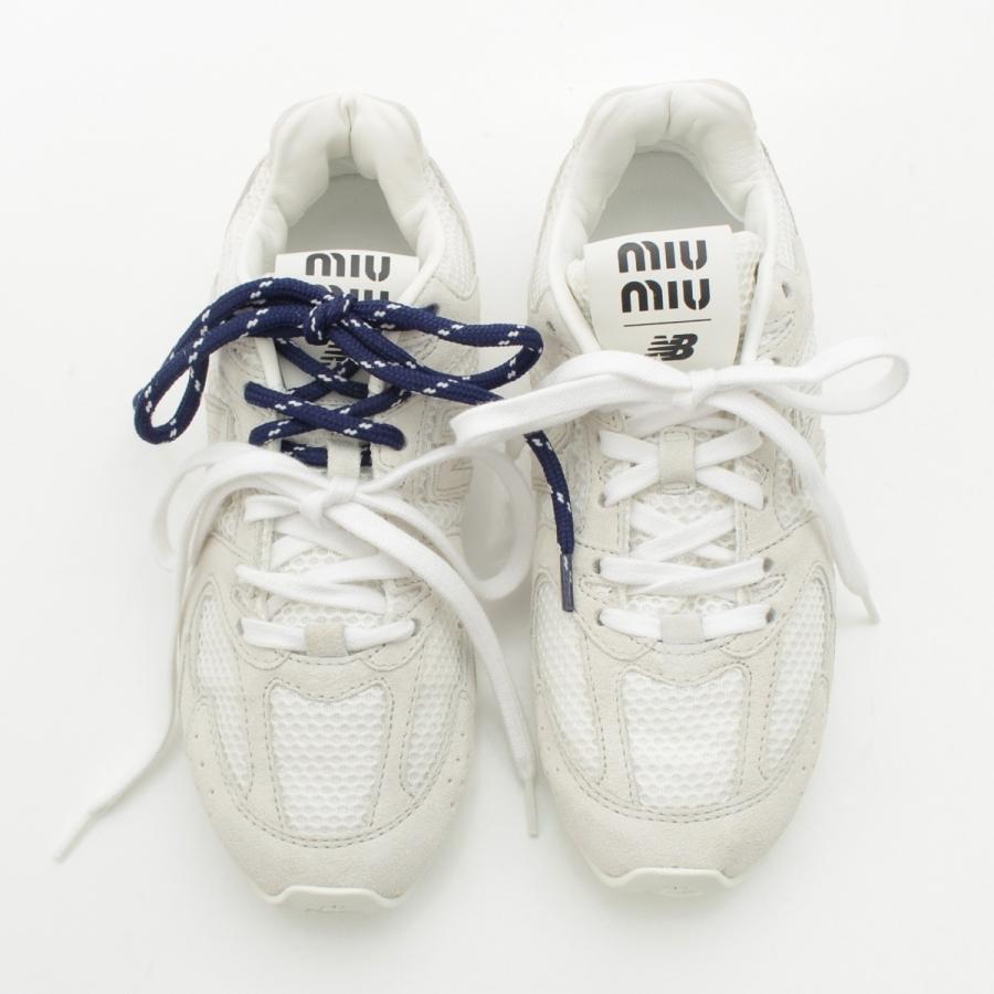 miu miu（ミュウミュウ） ニューバランス スウェード メッシュ 530SL