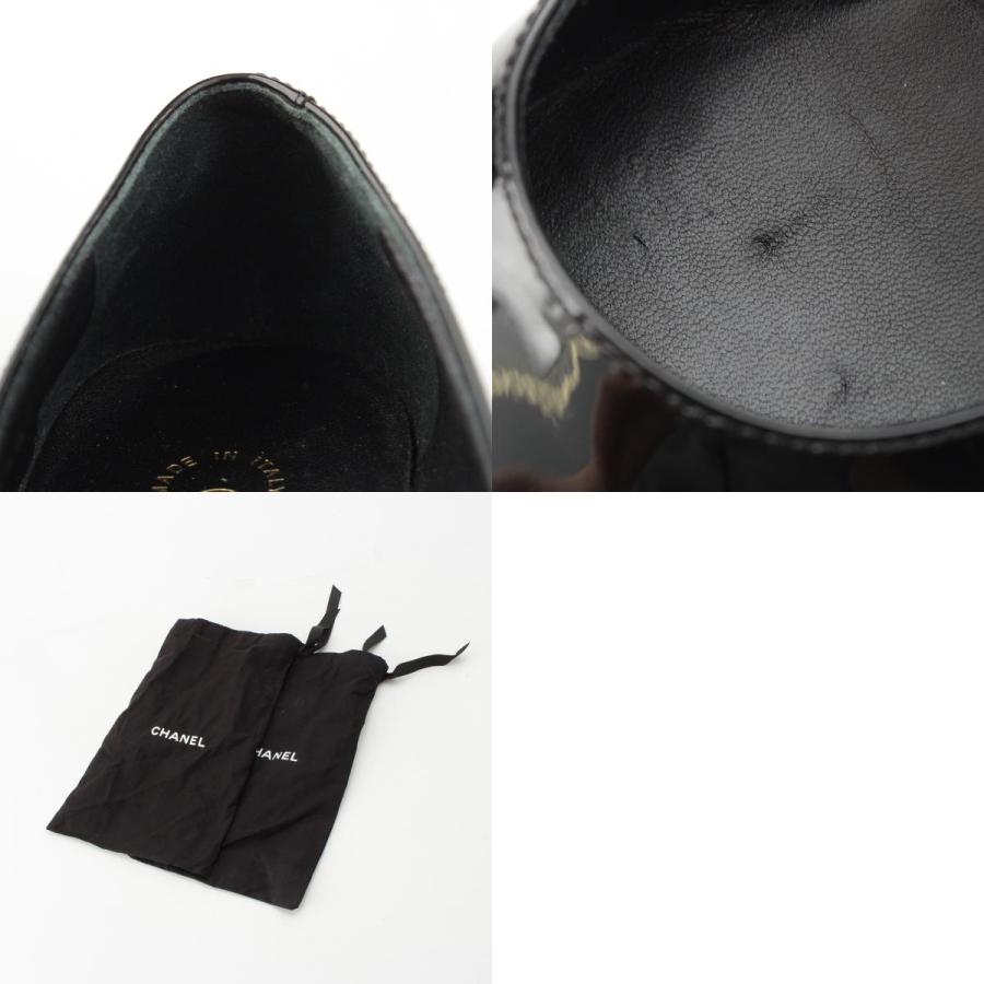 CHANEL（シャネル） パテントレザー ココマーク ターンロック ラウンド