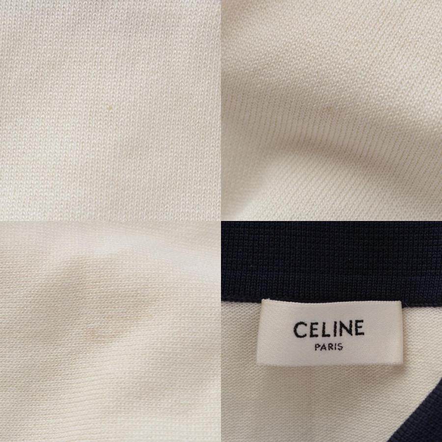 CELINE（セリーヌ） 25SS シルク コットン クロップド トリオンフ刺繍