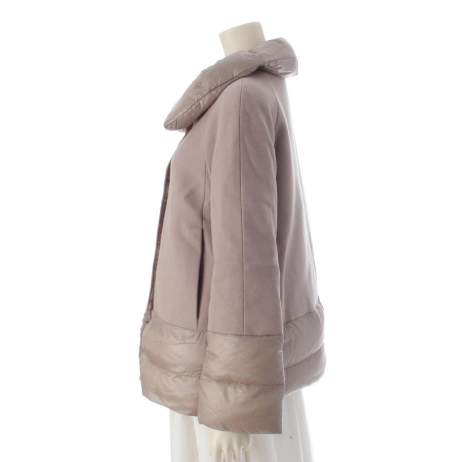 HERNO（ヘルノ） ナイロン 切替 ダウンジャケット ピンク【中古