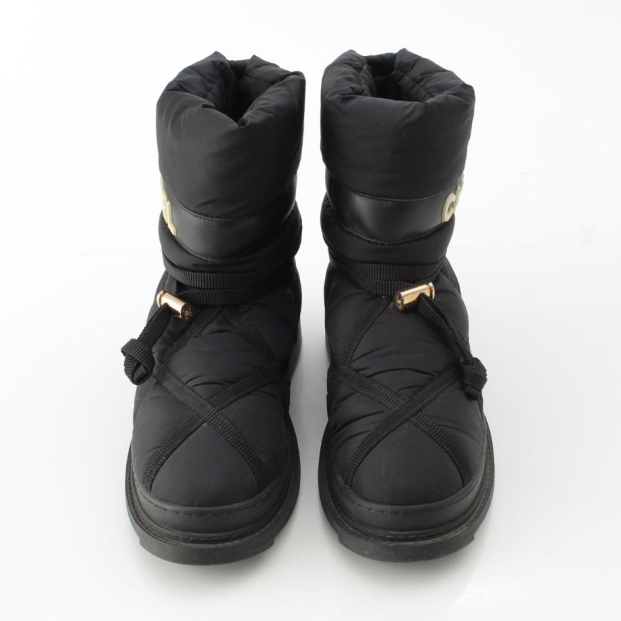 CHANEL（シャネル） シアリング ナイロン ロゴ ココマーク ボア スノー