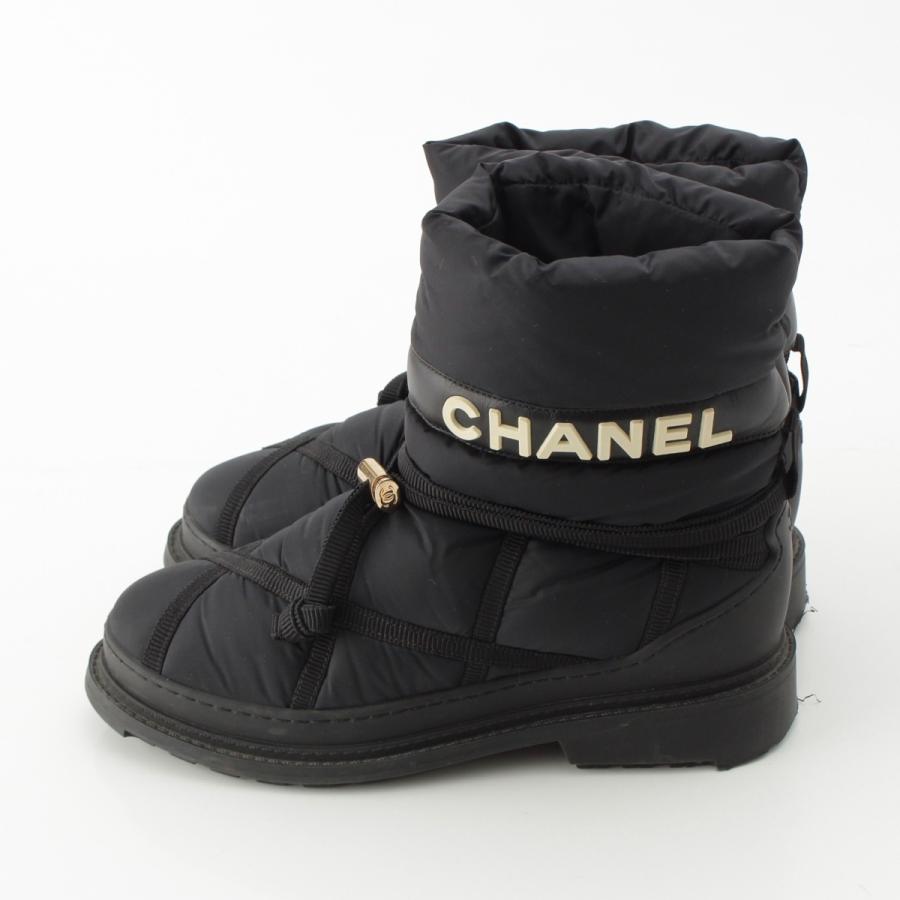 CHANEL（シャネル） シアリング ナイロン ロゴ ココマーク ボア スノー