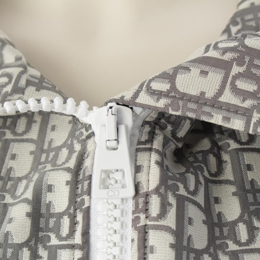 クリスチャンディオール オブリーク パーカー ジャケット 327C25A2970 グレー XS【中古】 Christian Dior（クリスチャン・ディオール） オブリーク パーカー