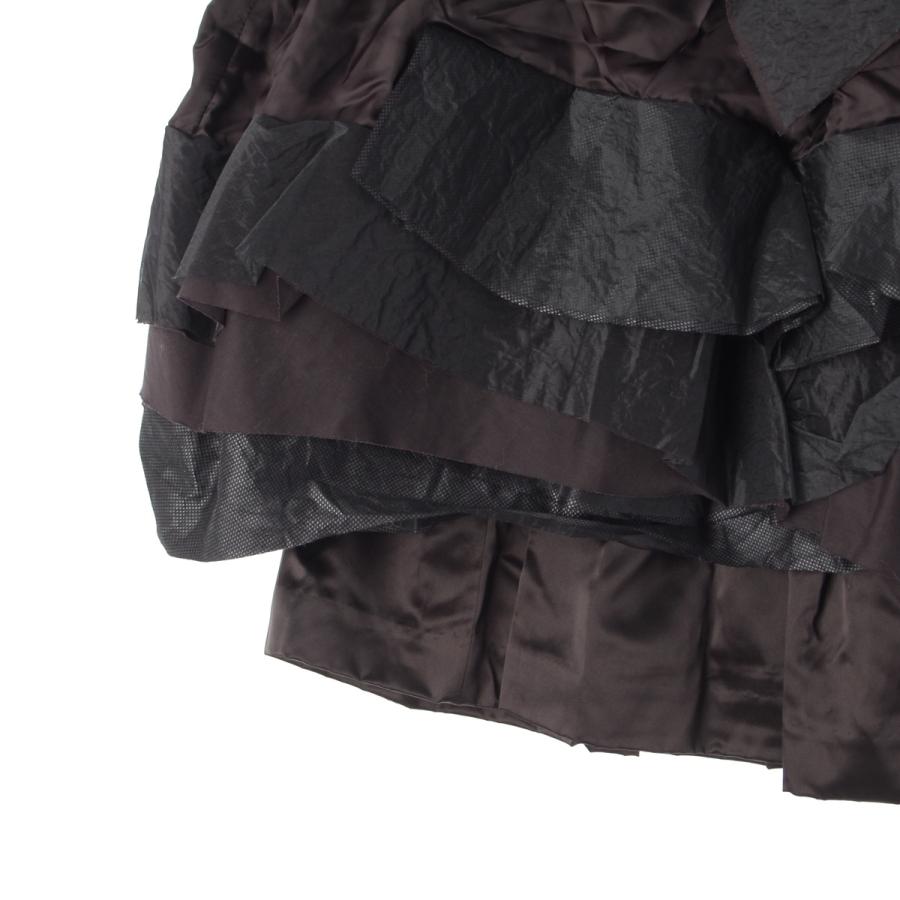 AD2021 コムコム　コムデギャルソン　フリルスカート　XSサイズ　綿 AD2021 コムコム コムデギャルソン フリルスカート XSサイズ 綿