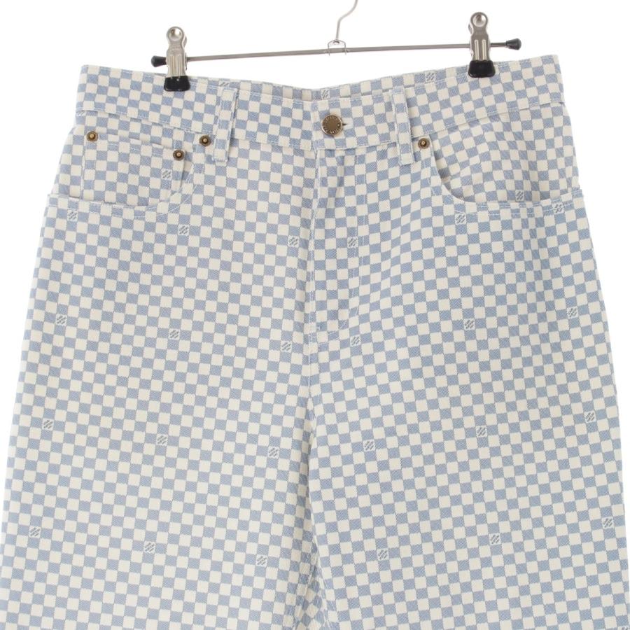 LOUIS VUITTON（ルイ・ヴィトン） 24SS コットン ダミエ デニムパンツ