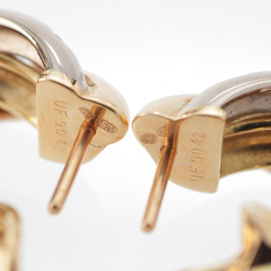 Cartier（カルティエ） トリニティ 12P ダイヤ イヤリング ピアス 750