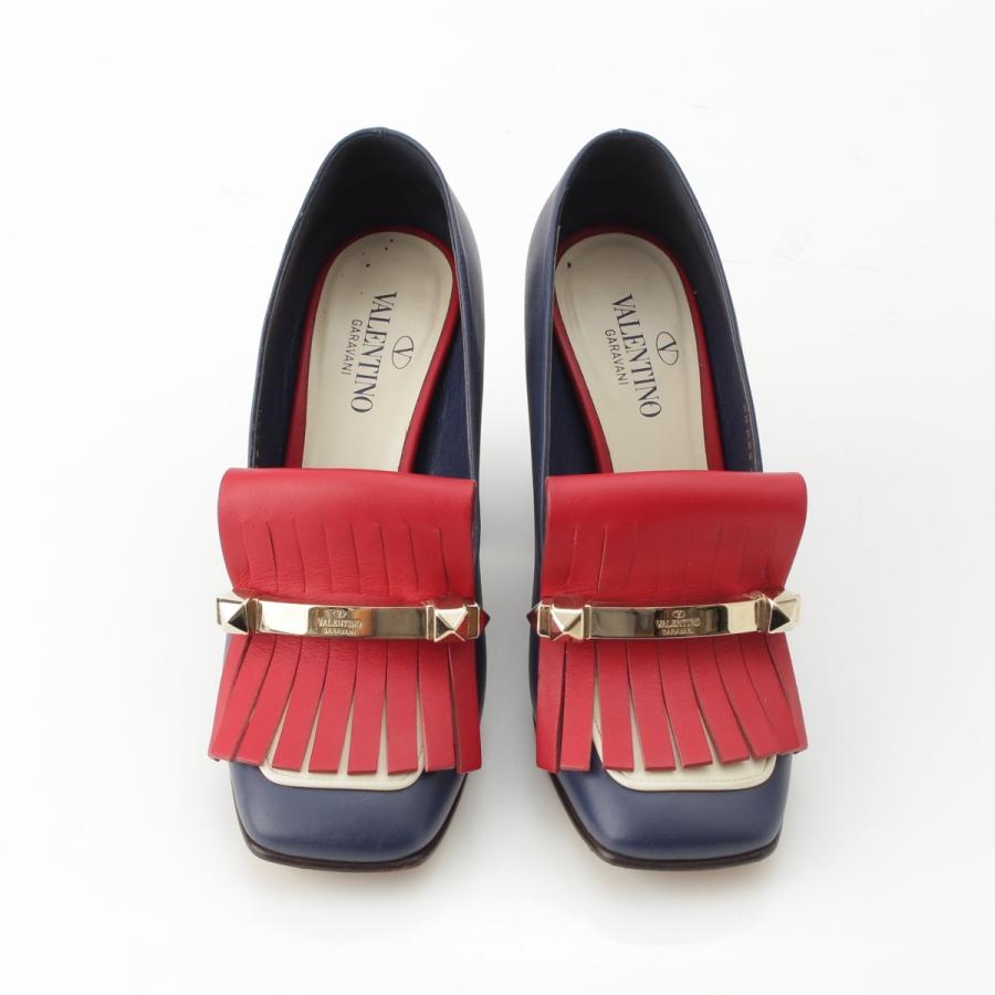 VALENTINO（ヴァレンティノ） スタッズ ヒール パンプス DR K85 