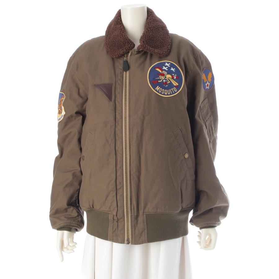 AVIREX（アヴィレックス） B-15A 復刻 フライト ジャケット カーキ XL